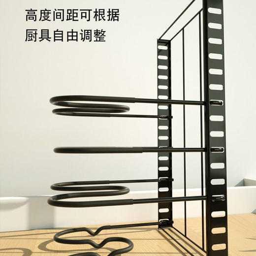 锅架子厨房多层收纳架整理架沥水家用厨房收纳神器锅盖架子置物架 商品图4