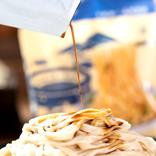 【严选】客家全谷面12袋装升级上新风味拌面精选藏血麦青藏食材自然晾晒手工面条金谷力品960g 商品图4