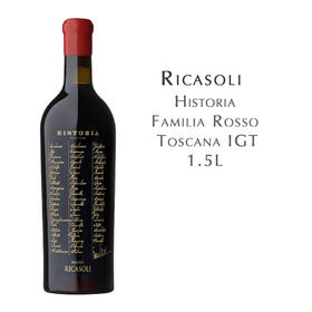 瑞卡索家族史话红葡萄酒  Ricasoli Historia Familia Rosso Toscana IGT 1.5L