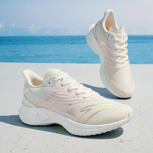 安踏马赫2代氮科技专业马拉松跑步鞋女速度训练透气跑鞋122225583-5 商品图1