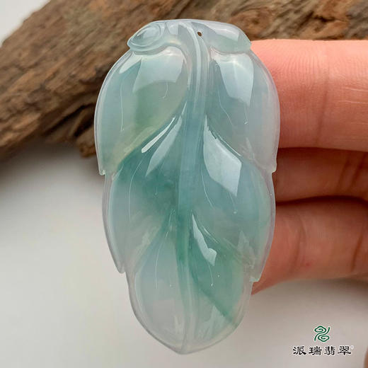 派瑞翡翠 翡翠挂件 糯种 绿色 商品图2