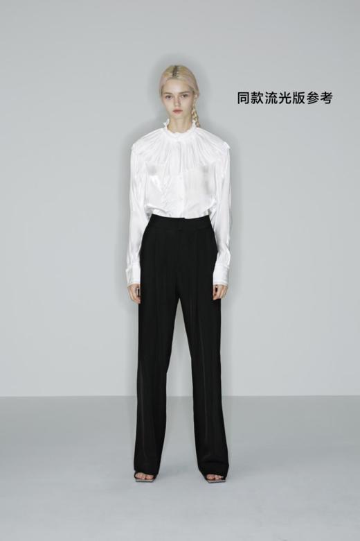 披肩领单肩溢边衬衫 商品图0