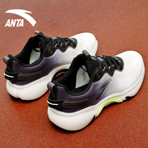 安踏跑步鞋男鞋2022春季新款透气缓震运动鞋112225520-4/7 商品图5
