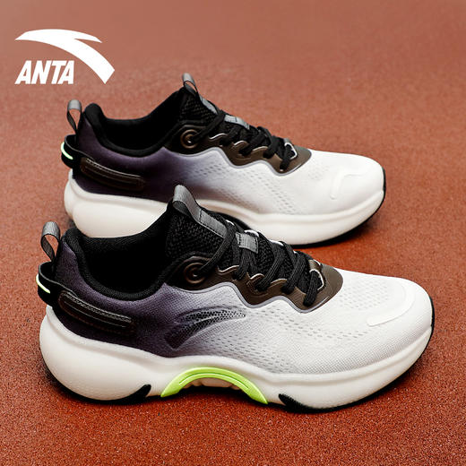 安踏跑步鞋男鞋2022春季新款透气缓震运动鞋112225520-4/7 商品图3