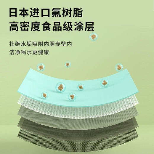 【低音烧水55度恒温】小南瓜静音电热水壶K1黑科技消音降噪不留水垢智能恒温双层防烫设计全一体制内胆24H保温 商品图3