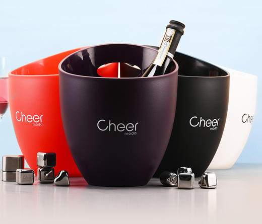 cheer启尔 冰桶 红酒葡萄酒冰桶香槟桶 KTV酒吧家用冰桶酒桶3.6L 商品图3