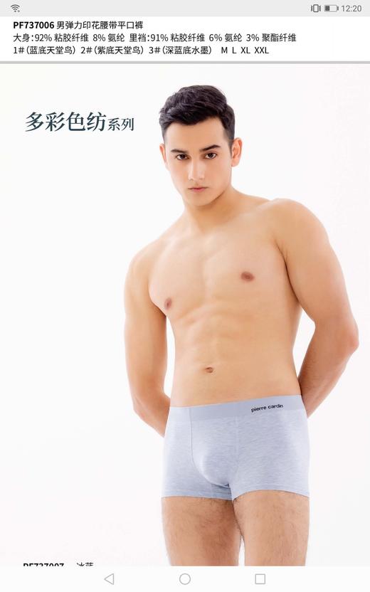 3F皮尔卡丹内衣 商品图1