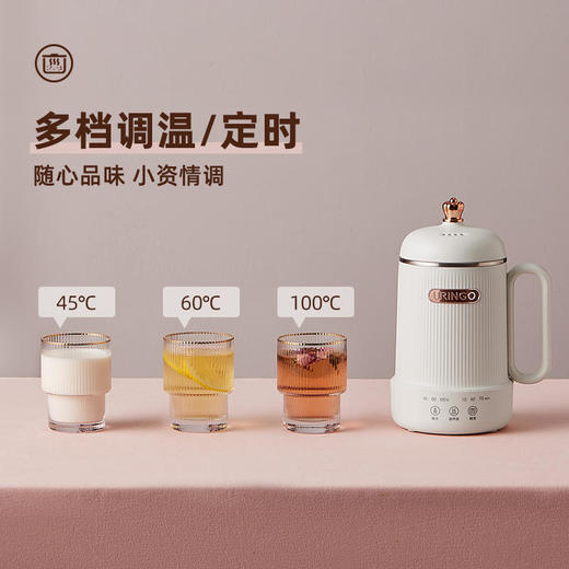 【解锁办公室养生】七彩叮当养生壶一多用可做养生汤/小米粥/调奶/花茶/咖啡三档可调8小时保温 商品图2