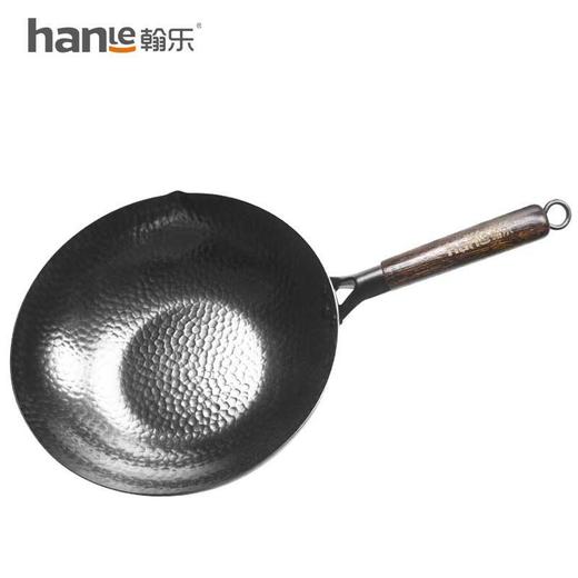 翰乐HL-T6锻王釜章丘款锻打铁锅32cm 商品图4