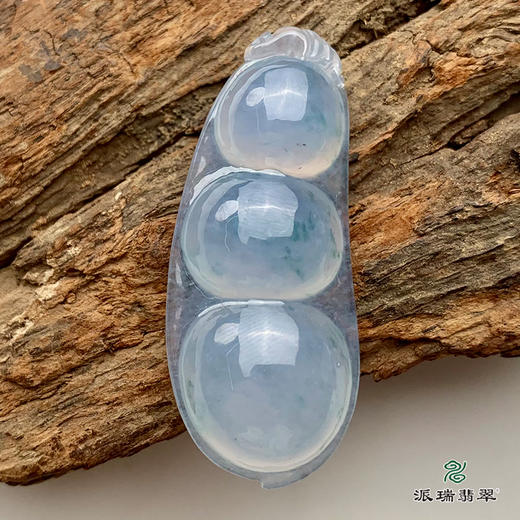 派瑞翡翠 翡翠挂件 糯冰种 飘花 商品图3