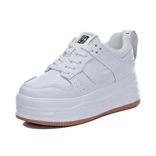 春季新款厚底内休闲百搭小白鞋单鞋 AM312 商品图4