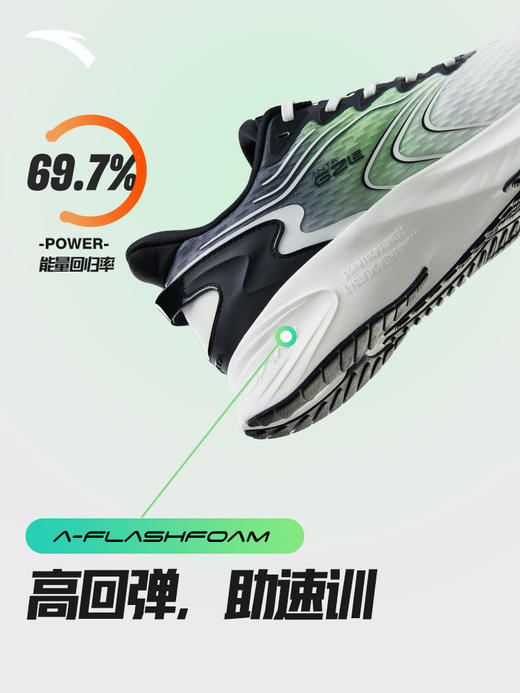 安踏男鞋羚跑2.0男2022春季新款专业训练跑步运动鞋112225585-6/8 商品图3