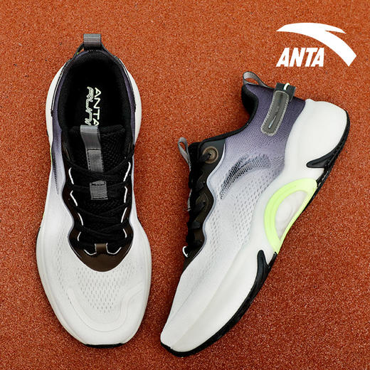 安踏跑步鞋男鞋2022春季新款透气缓震运动鞋112225520-4/7 商品图4