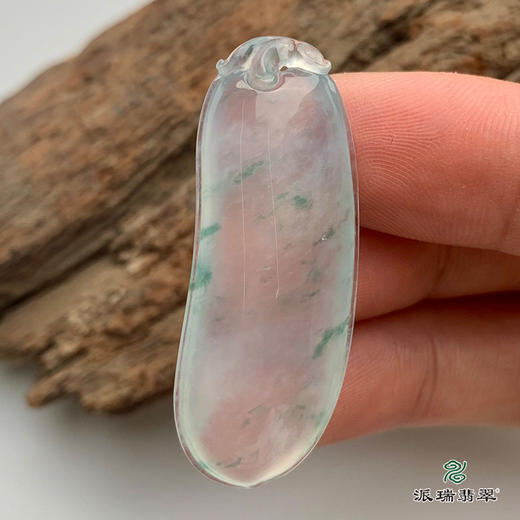 派瑞翡翠 翡翠挂件 冰种 飘花 商品图2