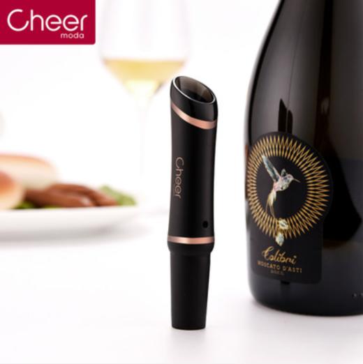 Cheer启尔 黑金快速醒酒器 便携轻巧 醒酒倒酒2合1 迷你醒酒器 商品图1