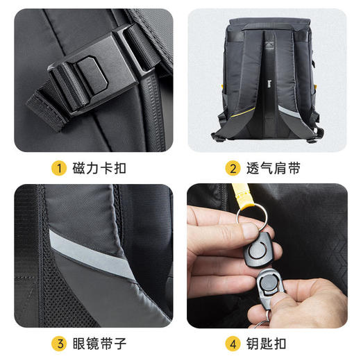 Divoom点音PixooDIYLED像素双肩包大容量背包LED屏潮流运动旅行包 商品图3