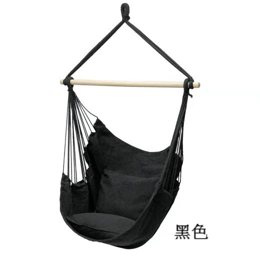 户外秋千荡秋千室内ins网红吊椅阳台庭院帆布成人儿童单人懒人椅 商品图3
