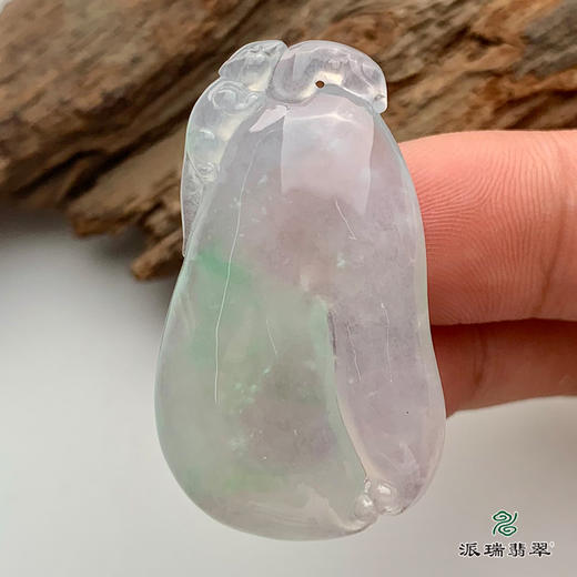 派瑞翡翠 翡翠挂件 冰种 飘花 商品图2