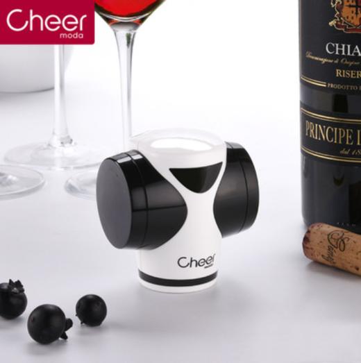 cheer启尔 电动红酒真空塞 自动式电子抽真空葡萄酒保鲜红酒塞 商品图1