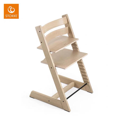 挪威Stokke Tripp Trapp 成长椅儿童餐椅宝宝座椅 甄选橡木 TT椅 商品图1