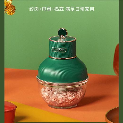 【现货发】小南瓜绞肉机家用电动小型多功能料理碎肉全自动搅拌绞肉馅碎菜机 商品图0