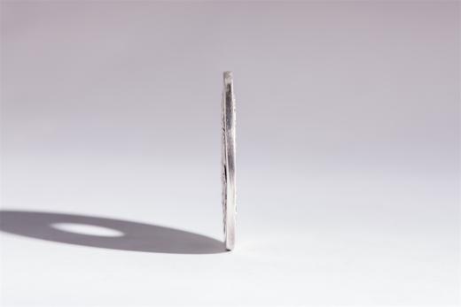 矩德泉坊  纯银手作 长命富贵金玉满堂浮雕刘海戏金蟾 吉祥钱461 商品图2