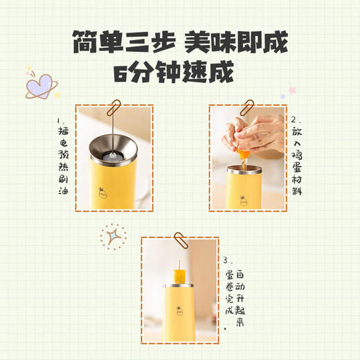 【现货发】小南瓜蛋包肠机早餐机家用全自动鸡蛋杯蛋卷机蒸蛋煮蛋器煎蛋 商品图2