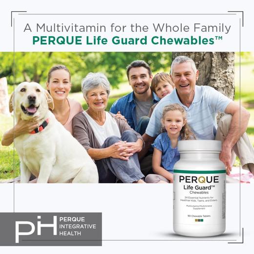 【零辅料24种儿童复合维生素咀嚼片】Perque 不含碘铁铜儿童复合不含辅料 90片红莓口味 3个月剂量每日1片 儿童适宜 支持全面营养补充 Perque 商品图3