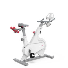 野小兽智能动感单车家用室内器材超静音健身车小米有品M1-pro-蓝牙版白色