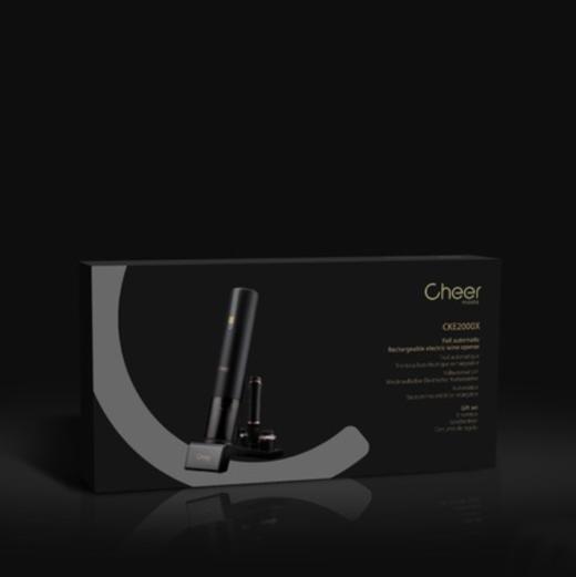Cheer启尔 全自动红酒电动开瓶器4合一礼盒套装 节日送礼品套装 商品图4