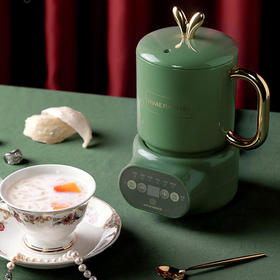 【现货发】小南瓜养生杯电炖杯小型加热水杯煮茶煮粥杯热牛奶办公室