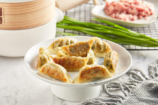 韭香鲜肉煎饺300g/袋 商品图1