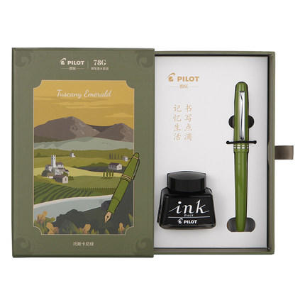 PILOT/百乐  78G钢笔 意式风情钢笔EF笔尖钢笔套装 商品图1