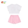 贝贝怡夏季新品女童短袖套装可爱甜美风两件套 商品缩略图5