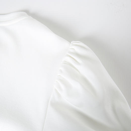 VIMAGE纬漫纪夏季新款泡泡袖修身短袖小上衣女T恤V1702305 商品图7