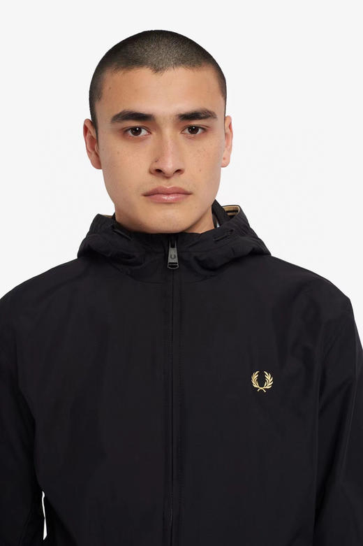 FRED PERRY新款麦穗刺绣连帽外套 商品图2