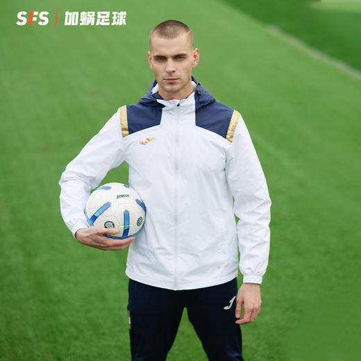 SFS荷马JOMA正品训练运动足球外套防风雨连帽梭织外套风雨衣 商品图1