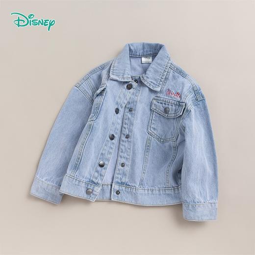 迪士尼春季新品米奇牛仔外套女宝印花上衣 商品图3