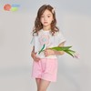 贝贝怡夏季新品女童短袖套装可爱甜美风两件套 商品缩略图1
