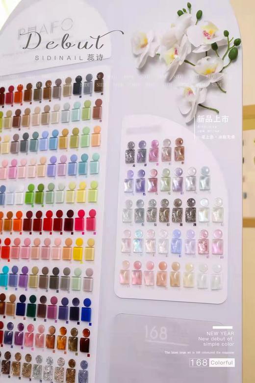 【秒杀价】蕊诗·168色樱花胶系列 商品图6