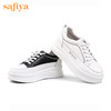 Safiya索菲娅新款弹力带舒适小白鞋2022牛皮百搭休闲鞋SF21112036 商品缩略图6