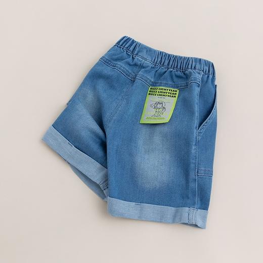 迪士尼夏季新品男童短裤休闲风牛仔五分裤 商品图5