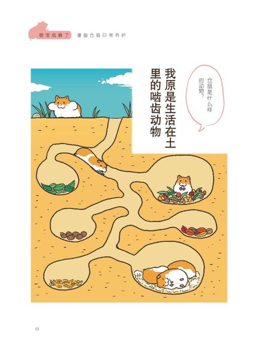 萌宠成精了：漫画仓鼠日常养护（我的宠物书） 商品图1