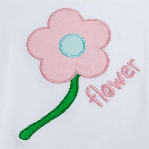 贝贝怡夏季新品女童短袖套装可爱甜美风两件套 商品图7