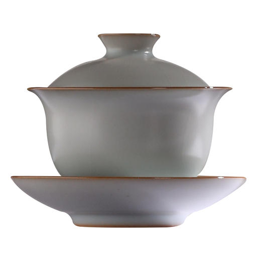 问鼎汝瓷复刻款月白正德盖碗小（缺货） 商品图4