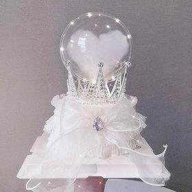 透明空心球摆件 泡绵空心装饰球摆件 创意装饰球摆件