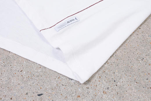 AJ 春夏新款 正面双色字母 圆领短袖T恤 Z-8673 商品图11