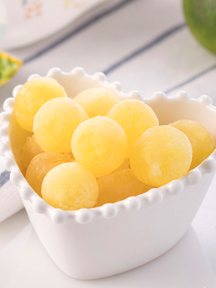 罗森全家网红同款冰球宏宝莱水晶葡萄冰小丸子杨梅冰雪糕冰淇淋