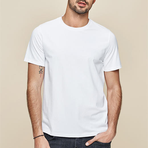 新疆棉情侣T恤 ，亲肤柔软，经典版型，多色可选 商品图8