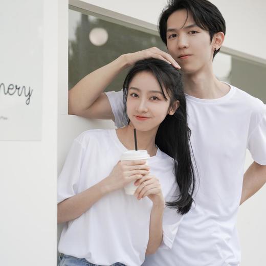 【HALVINDIARY三防情侣T恤】荷叶膜和科技面料防水防污放油不惧湿身易清洗冰凉透气速干吸收情侣T恤 商品图2